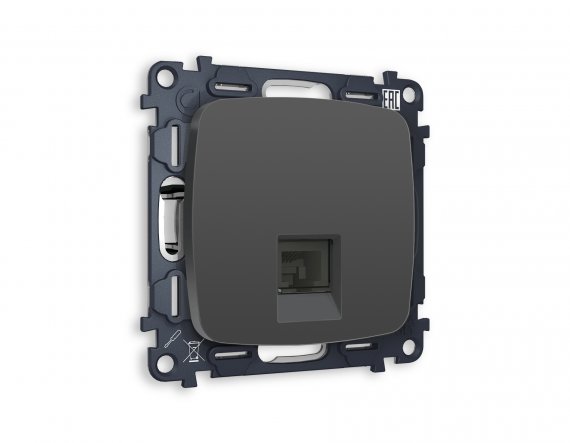 Фотография товара 'Ambrella MO912010 Комплект механизма компьютерной розетки OMEGA'