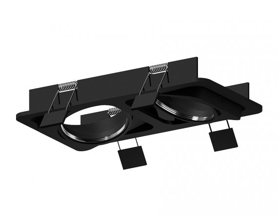 Фотография товара 'Ambrella C7664 Корпус светильника встраиваемый поворотный для насадок D70mm'