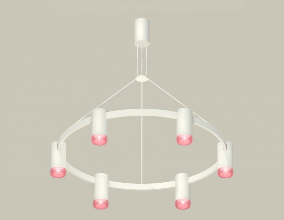 Фотография товара 'Ambrella XB9021201 Комплект подвесного светильника с композитным хрусталем'