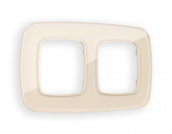 Фотография товара 'Ambrella OF320302 Рамка OMEGA Radian (Бежевый Стекло органическое) 2-ая'