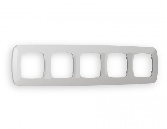 Фотография товара 'Ambrella OF140405 Рамка OMEGA Ecta (Серебро глянец) 5-ая'