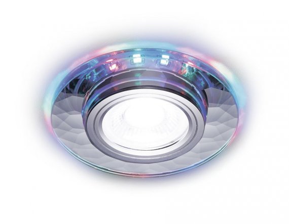 Фотография товара 'Ambrella S211 CH/RG Встраиваемый точечный светильник со светодиодной лентой MR16+3W'