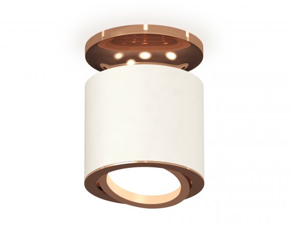 Фотография товара 'Ambrella XS7401140 Комплект накладного поворотного светильника SWH/PPG'