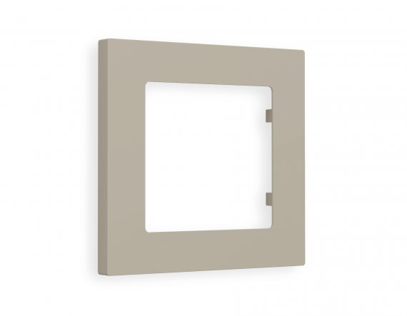 Фотография товара 'Ambrella AF220361 Рамка ALFA Techno (Серо-бежевый матовый) 1-ая'