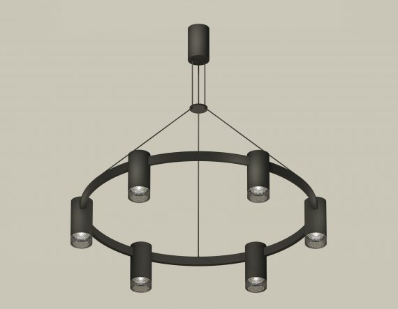 Фотография товара 'Ambrella XB9022201 Комплект подвесного светильника с композитным хрусталем'