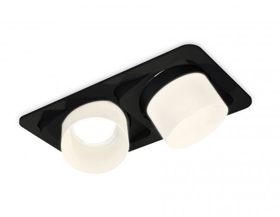 Фотография товара 'Ambrella XC7664085 Комплект встраиваемого поворотного светильника SBK/FR'