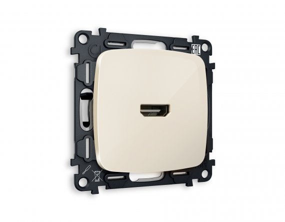 Фотография товара 'Ambrella MO314010 Комплект механизма розетки HDMI 2.0 OMEGA'