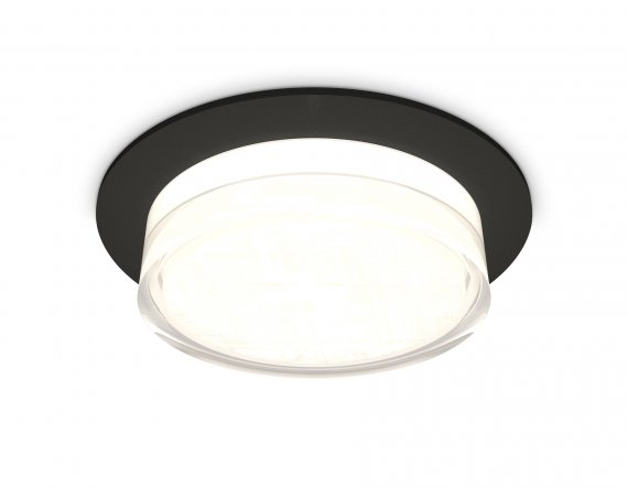 Фотография товара 'Ambrella XC8051024 Комплект встраиваемого светильника с акрилом SBK/FR/CL'