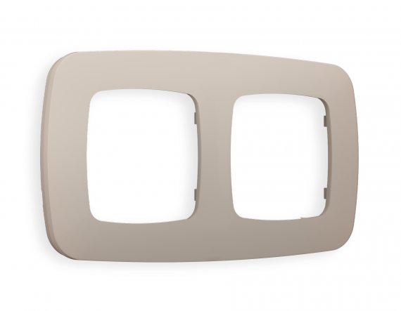 Фотография товара 'Ambrella OF140362 Рамка OMEGA Ecta (Серо-бежевый матовый) 2-ая'