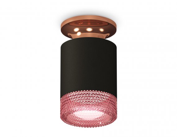 Фотография товара 'Ambrella XS6302182 Комплект накладного светильника SBK/PPG/PI'