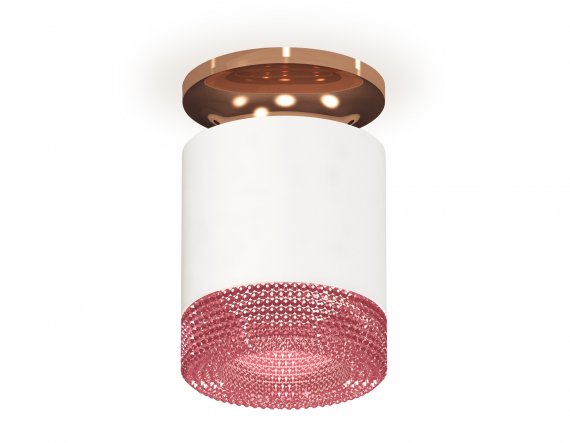 Фотография товара 'Ambrella XS7401143 Комплект накладного светильника SWH/PPG/PI'