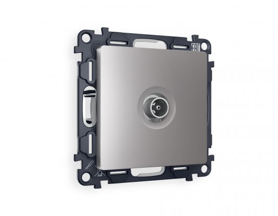 Фотография товара 'Ambrella MA513030 Комплект механизма TV розетки проходной ALFA'