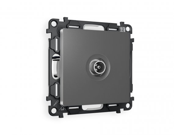 Фотография товара 'Ambrella MA663010 Комплект механизма TV розетки оконечной ALFA'