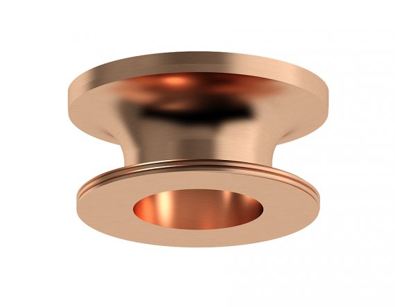 Фотография товара 'Ambrella N7930 Насадка задняя накладная для корпуса светильника с диаметром отверстия D70mm'