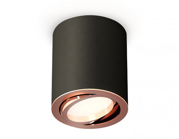 Фотография товара 'Ambrella XS7422004 Комплект накладного поворотного светильника SBK/PPG'