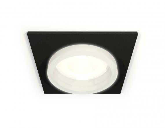 Фотография товара 'Ambrella XC6521064 Комплект встраиваемого светильника с акрилом SBK/FR'