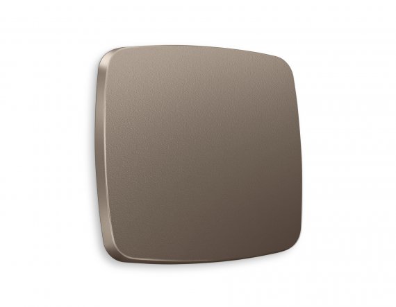 Фотография товара 'Ambrella OP6310 Лицевая панель OMEGA (Темная бронза матовый) для 1-клавишных выключателей'