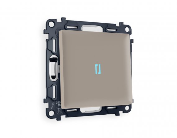 Фотография товара 'Ambrella MA362040 Комплект механизма 1-клавишного проходного выключателя с подсветкой 10000K'