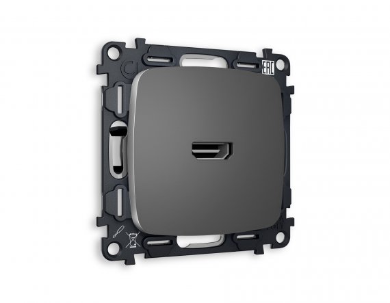 Фотография товара 'Ambrella MO664010 Комплект механизма розетки HDMI 2.0 OMEGA'