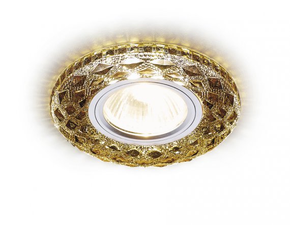 Фотография товара 'Ambrella S288 BK Встраиваемый точечный светильник со светодиодной лентой MR16+3W'