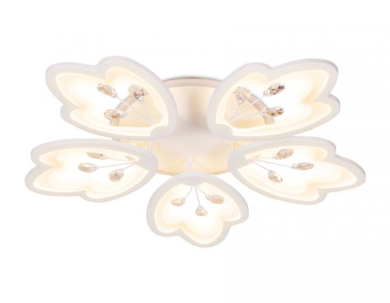 Фотография товара 'Ambrella FA510 Потолочный светодиодный светильник с пультом и подсветкой 140W+28W'