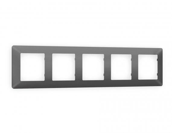 Фотография товара 'Ambrella AF110655 Рамка ALFA Line (Антрацит серый) 5-ая'