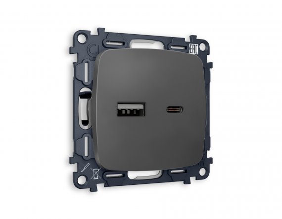 Фотография товара 'Ambrella MO911010 Комплект механизма розетки OMEGA'