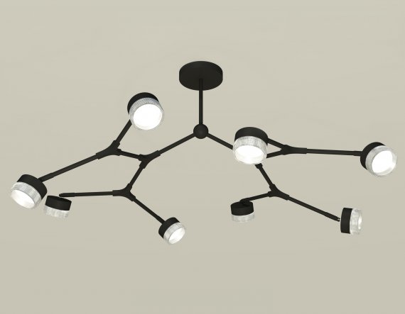 Фотография товара 'Ambrella XB9060201 Комплект подвесного поворотного светильника с композитным хрусталем'