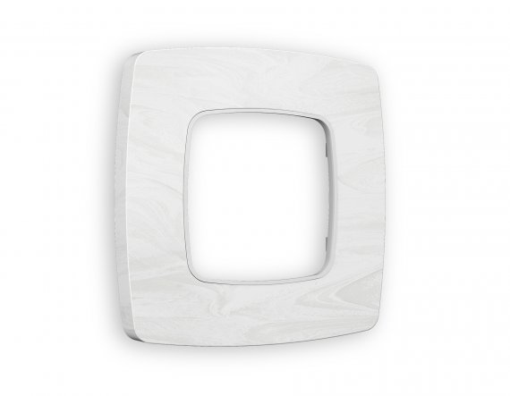 Фотография товара 'Ambrella OF940101 Рамка OMEGA Opera (Белый мрамор) 1-ая'