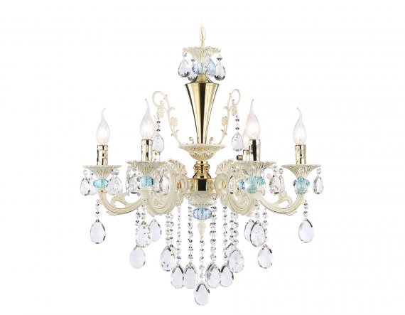 Фотография товара 'Ambrella TR4923 Подвесная люстра с хрусталем E14*6 max 40W D600*620'