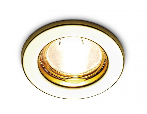 Фотография товара 'Ambrella Встраиваемый точечный светильник золото MR16'