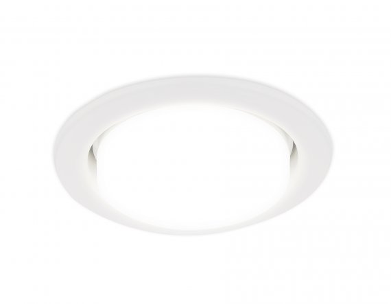 Фотография товара 'Ambrella Встраиваемый точечный светильник белый GX53'