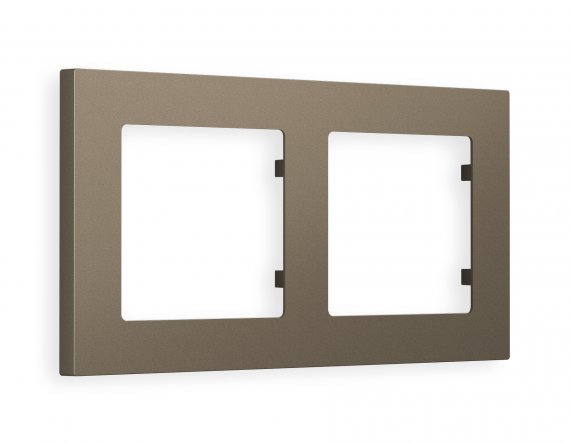 Фотография товара 'Ambrella AF220632 Рамка ALFA Techno (Темная бронза матовый) 2-ая'