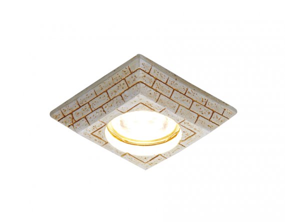 Фотография товара 'Ambrella Встраиваемый точечный светильник бежевый гипс MR16'