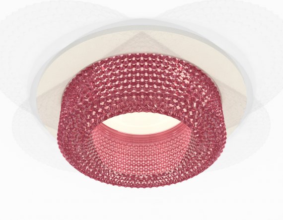 Фотография товара 'Ambrella XC7621022 Комплект встраиваемого светильника SWH/PI'