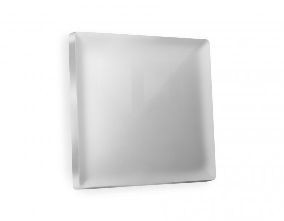 Фотография товара 'Ambrella AP4010 Лицевая панель ALFA (Серебро глянец) для 1-клавишных выключателей'