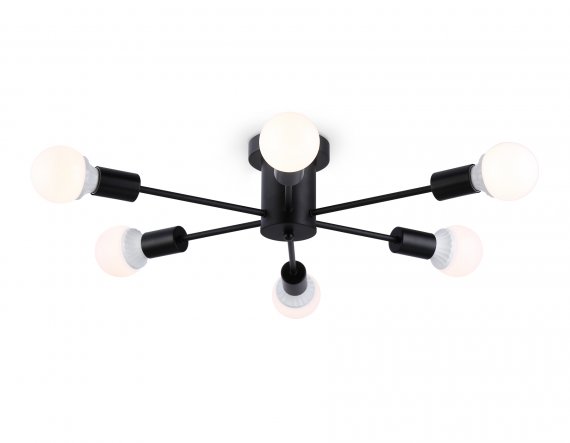 Фотография товара 'Ambrella TR80402 Потолочный светильник в стиле лофт E27/6 max 60W D780*150'