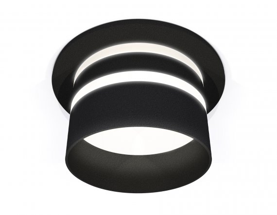 Фотография товара 'Ambrella XC6513062 Комплект встраиваемого светильника с акрилом SBK/FR'