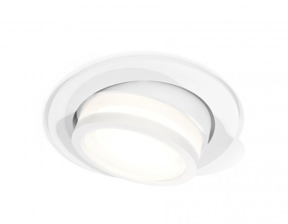 Фотография товара 'Ambrella XC7651081 Комплект встраиваемого поворотного светильника SWH/FR'