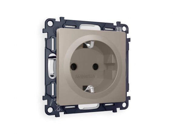 Фотография товара 'Ambrella MA366010 Комплект механизма электрической розетки ALFA'