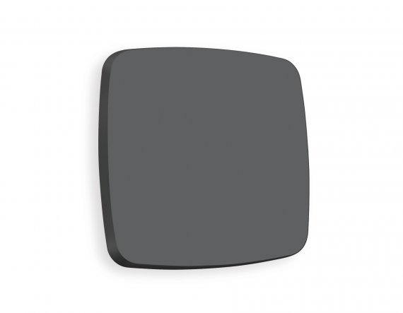 Фотография товара 'Ambrella OP9010 Лицевая панель OMEGA (Графит Мягкое касание) для 1-клавишных выключателей'