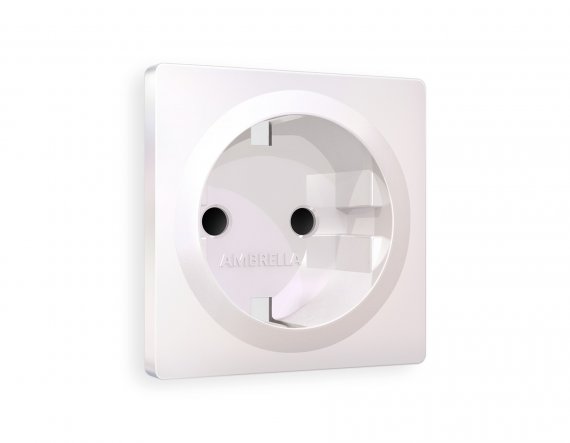 Фотография товара 'Ambrella AP2070 Лицевая панель ALFA (Жемчуг) для электрической розетки'