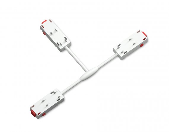 Фотография товара 'Ambrella GL1113 Коннектор питания T-образный для шинопровода Magnetic 220V WH'
