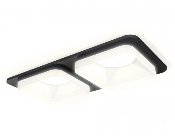 Фотография товара 'Ambrella XC7906013 Комплект встраиваемого светильника с акрилом SBK/FR'