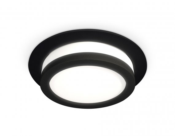 Фотография товара 'Ambrella XC8051017 Комплект встраиваемого светильника SBK/FR'