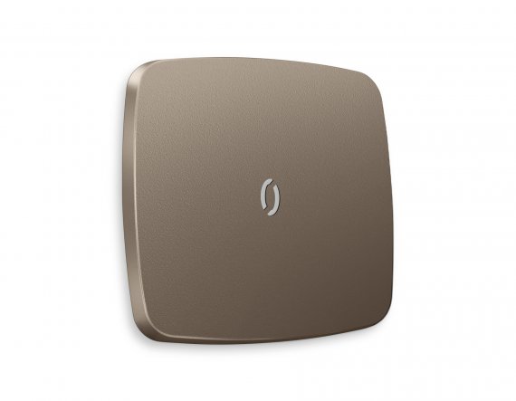 Фотография товара 'Ambrella OP6320 Лицевая панель OMEGA (Темная бронза матовый) для 1-клавишных выключателей'