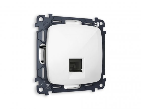 Фотография товара 'Ambrella MO112010 Комплект механизма компьютерной розетки OMEGA'