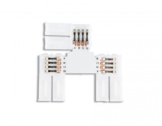 Фотография товара 'Ambrella GS7001 Соединитель T для светодиодной ленты 5050 12/24V'