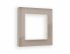 Фотография товара 'Ambrella AF380601 Рамка ALFA Platos (Серо-бежевый Стекло закаленное натуральное) 1-ая'