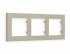 Фотография товара 'Ambrella AF220363 Рамка ALFA Techno (Серо-бежевый матовый) 3-ая'